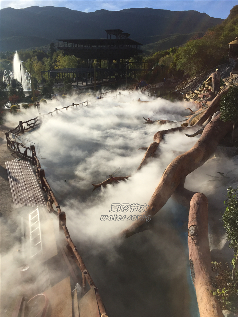 丽江观音峡喷雾景观工程 (2)