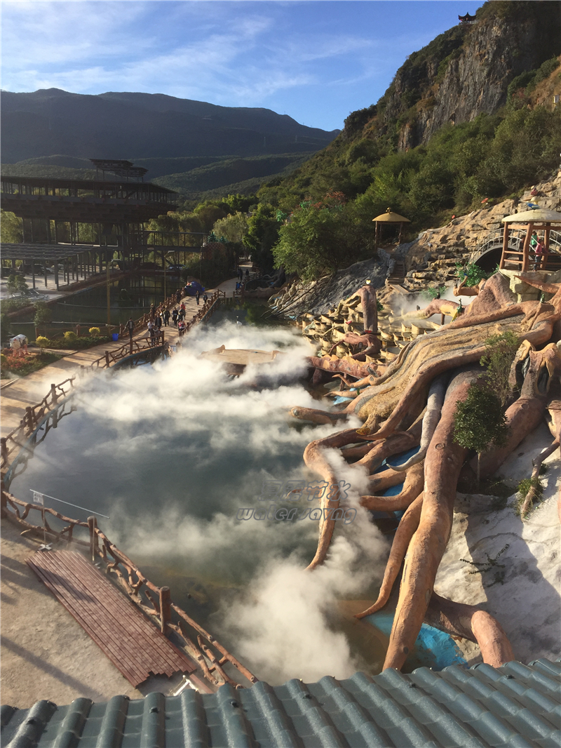 丽江观音峡喷雾景观工程